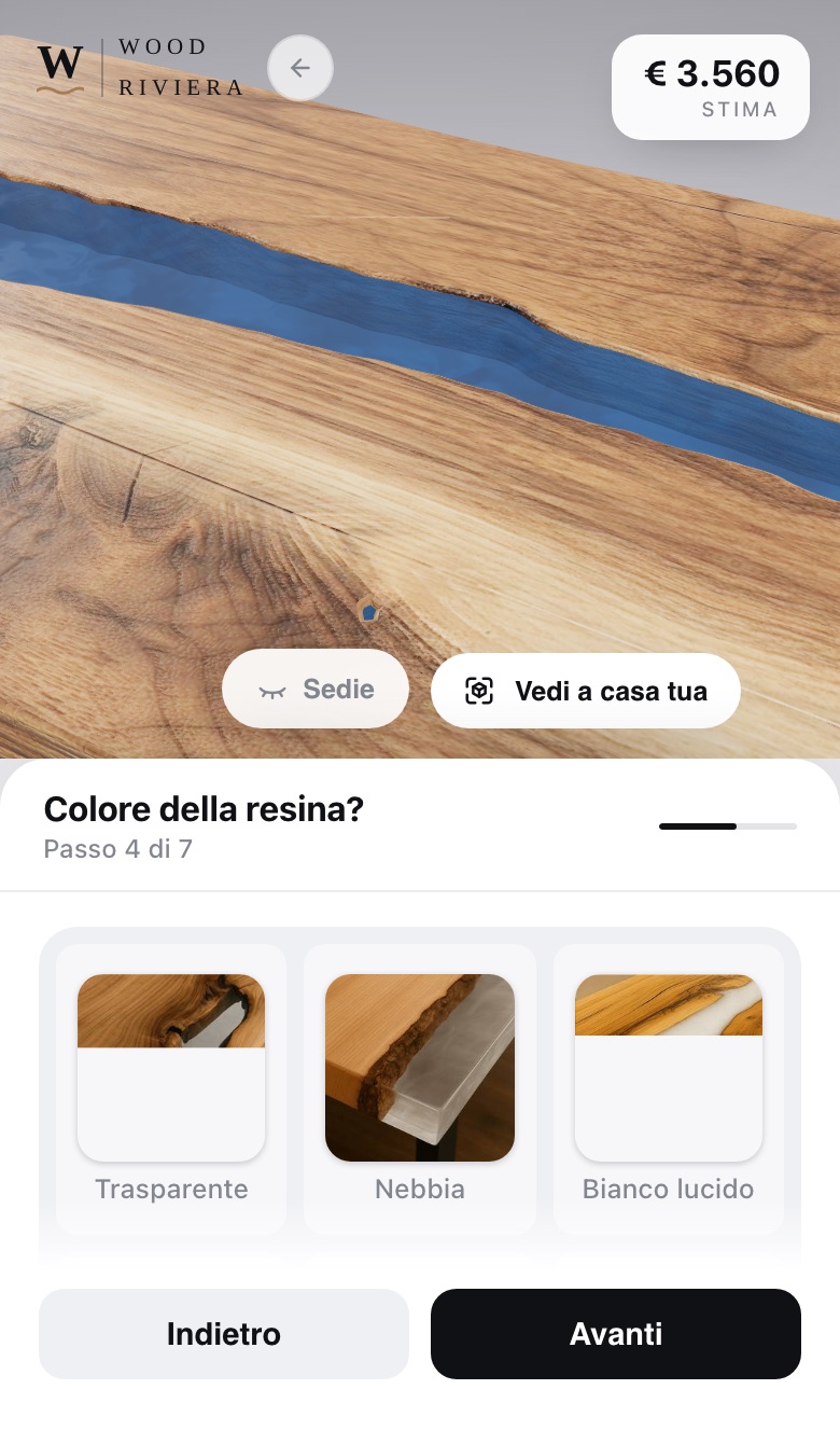 Passo 4: il colore della resina